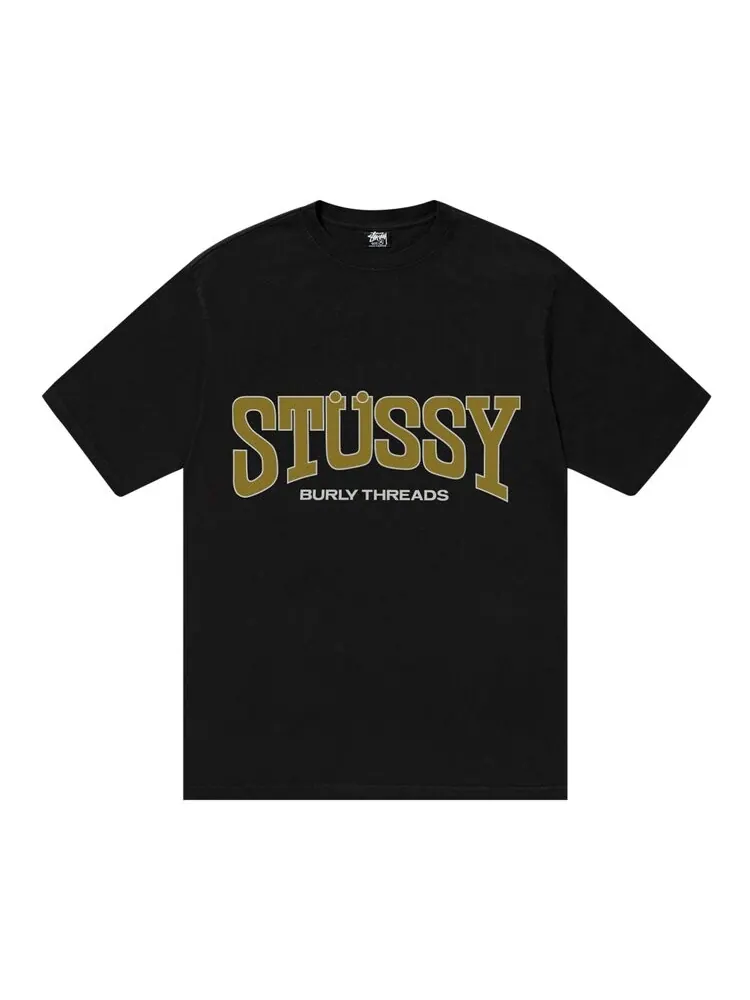 Футболка Stussy Burly Threads Tee — изображение 1 из 2, черный