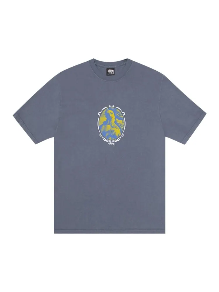 Футболка Stussy Venus Oval Tee — изображение 1 из 2, синий