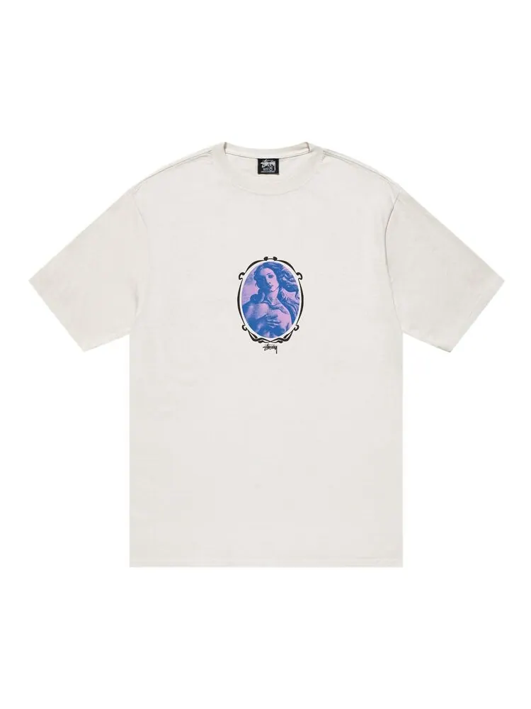Футболка Stussy Venus Oval Tee — изображение 1 из 2, бежевый