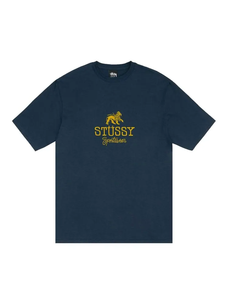 Футболка Stussy Sportswear Tee 'Navy' — изображение 1 из 2, темно-синий