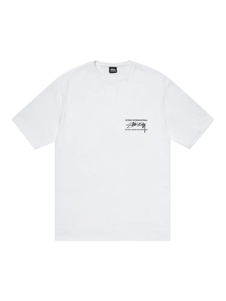 Футболка Stussy Smooth International Tee White — изображение 1 из 2, белый