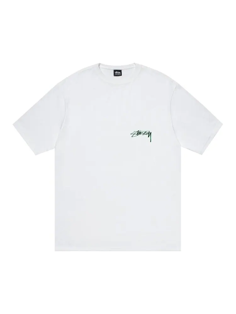 Футболка Stussy Night Lights 'White' — изображение 1 из 2, белый