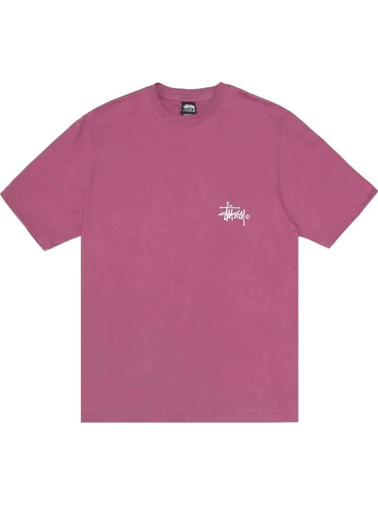 Футболка Stussy Grassfed 'Berry' — изображение 1 из 2, красный