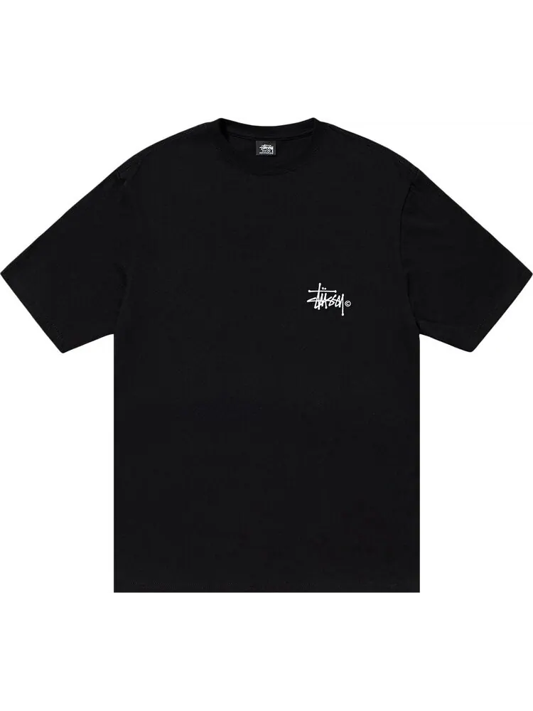 Футболка Stussy Grassfed 'Black' — изображение 1 из 2, черный