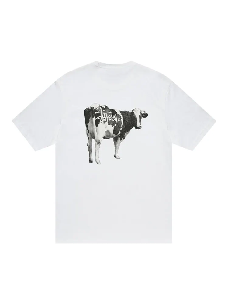 Футболка Stussy Grassfed 'White' — изображение 2 из 2, белый