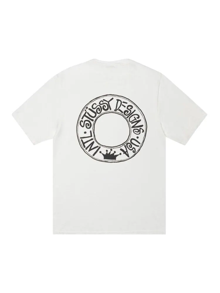 Футболка Stussy Pigment Dyed Buana Tee Natural — изображение 2 из 2, прозрачный