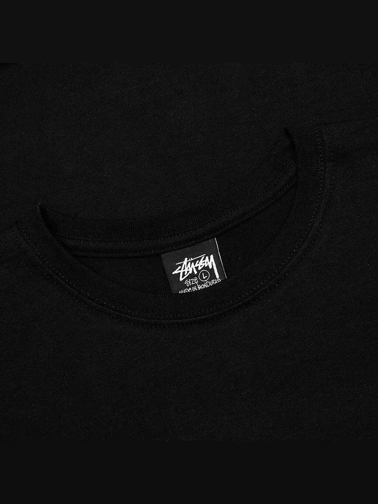 Футболка Stussy Relax Tee — изображение 3 из 3, черный