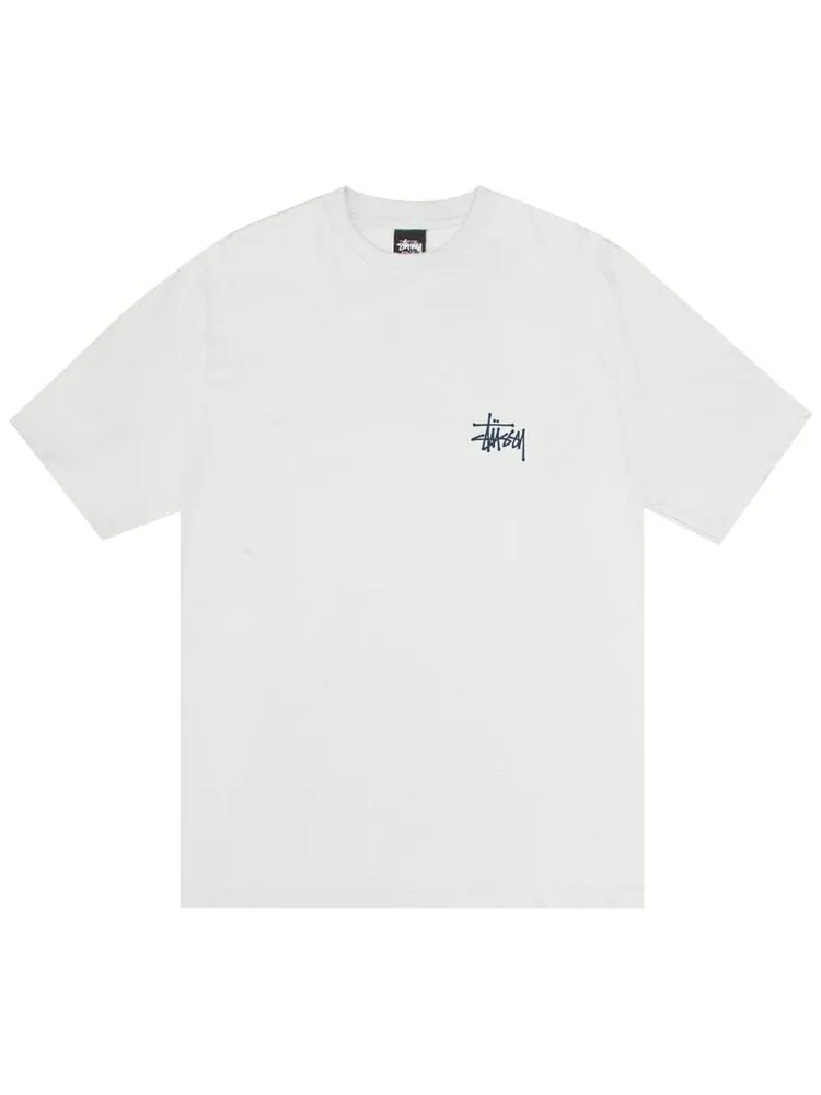 Футболка Stussy Built In USA Tee Pigment Dyed 'Natural' — изображение 1 из 2, прозрачный