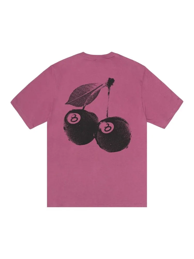 Футболка Stussy Cherries Tee — изображение 2 из 2, фиолетовый