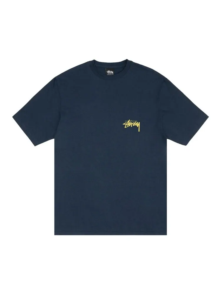 Футболка Stussy Shells Tee — изображение 1 из 2, темно-синий
