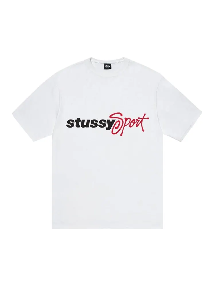 Футболка Stussy Sport Script Tee — изображение 1 из 2, белый