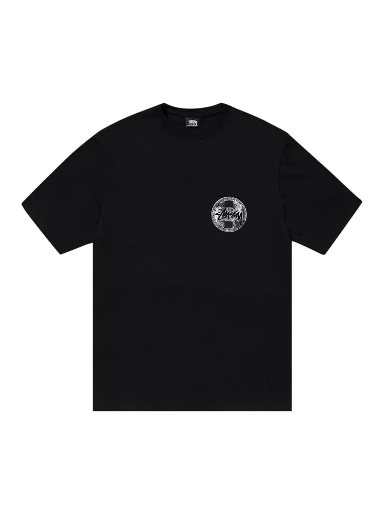 Футболка Stussy Dot Stamp Tee — изображение 1 из 2, черный