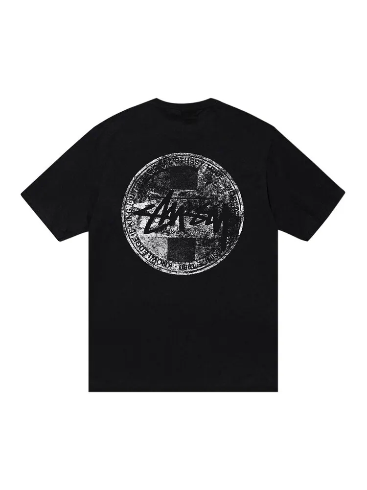 Футболка Stussy Dot Stamp Tee — изображение 2 из 2, черный