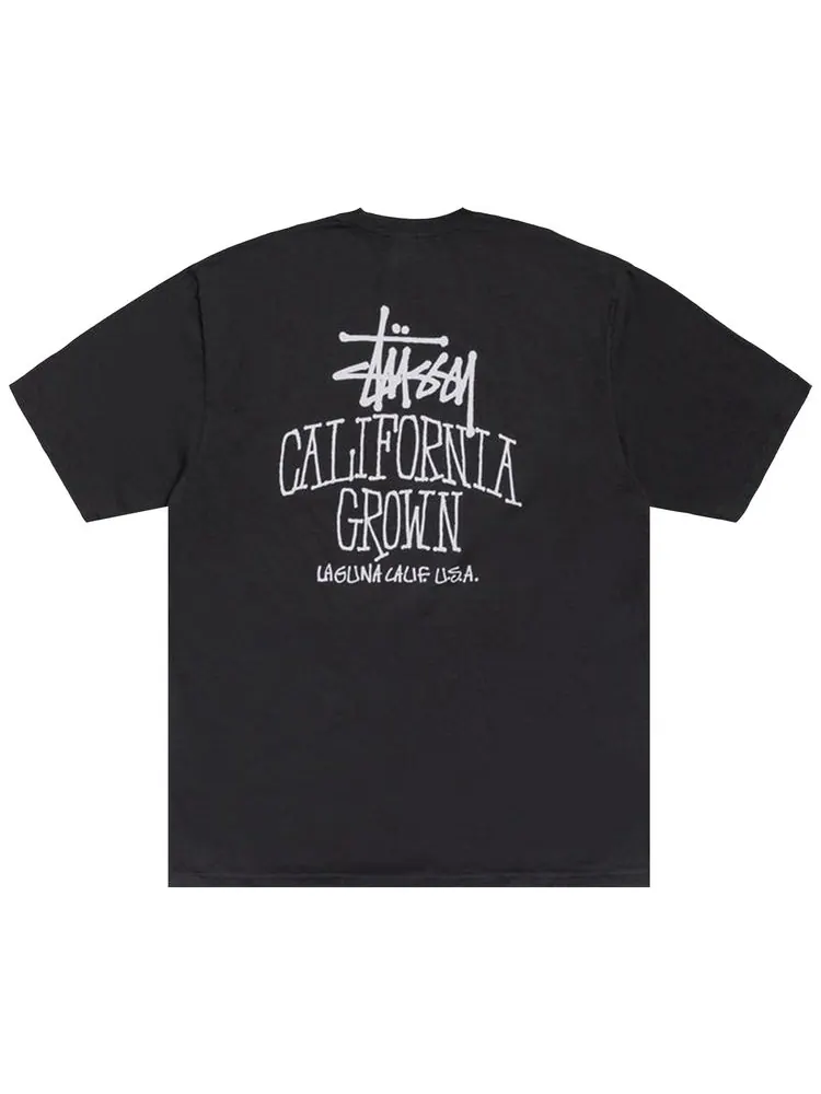 Футболка Stussy California Grown — изображение 2 из 2, черный