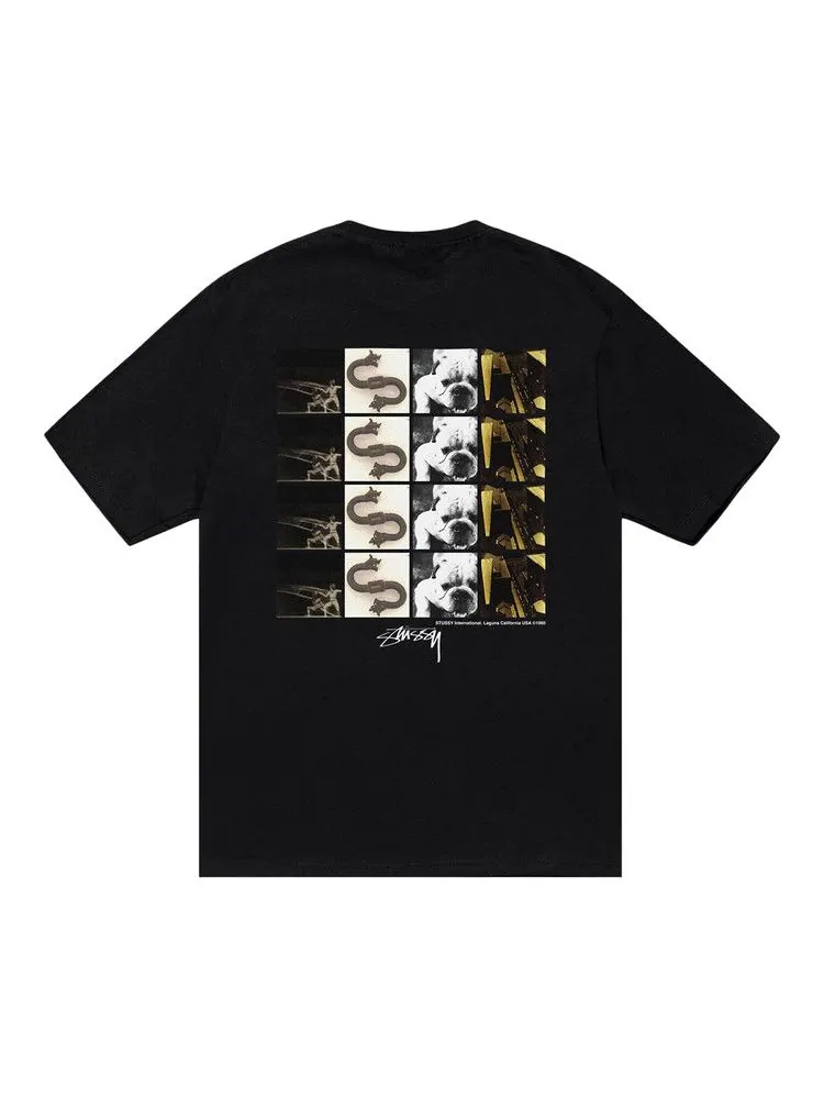 Футболка Stussy Grid Tee — изображение 2 из 2, черный