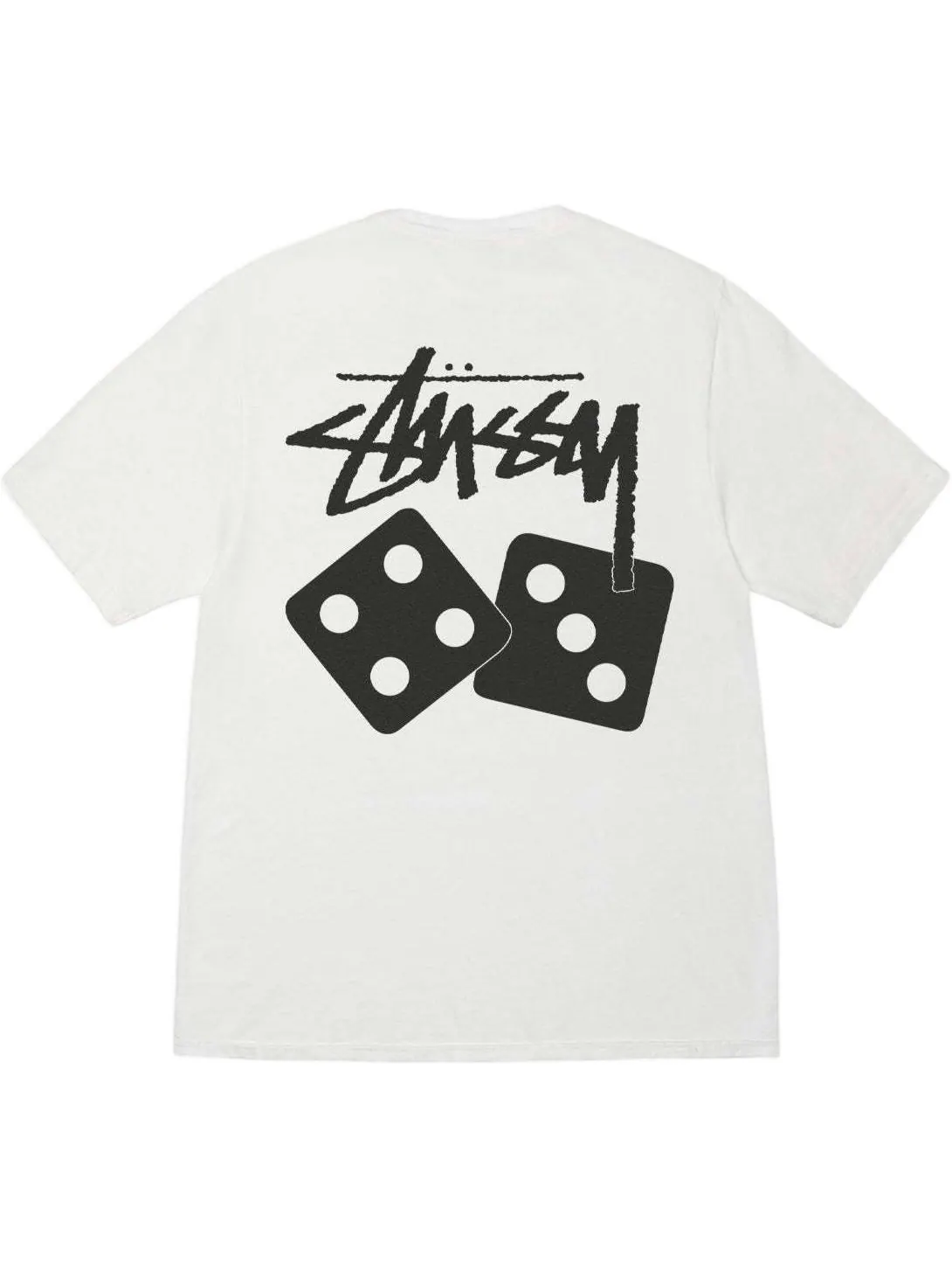 Футболка Stussy Dice Pigment-dyed — изображение 2 из 2, прозрачный
