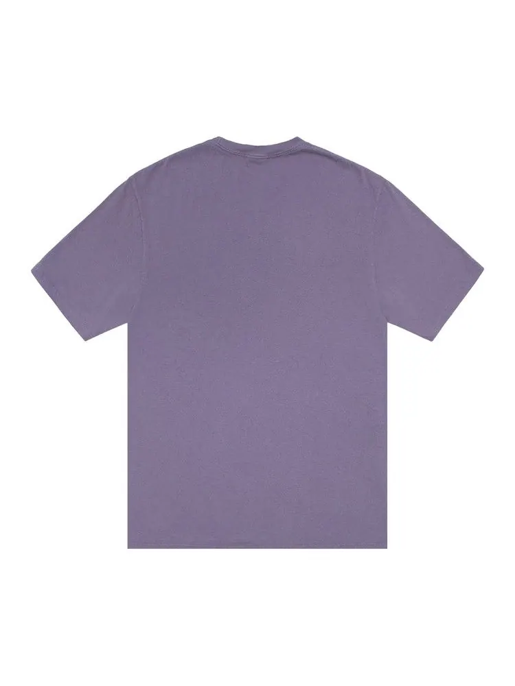 Футболка Stussy Jumbo Tee Pigment Dyed — изображение 2 из 2, фиолетовый