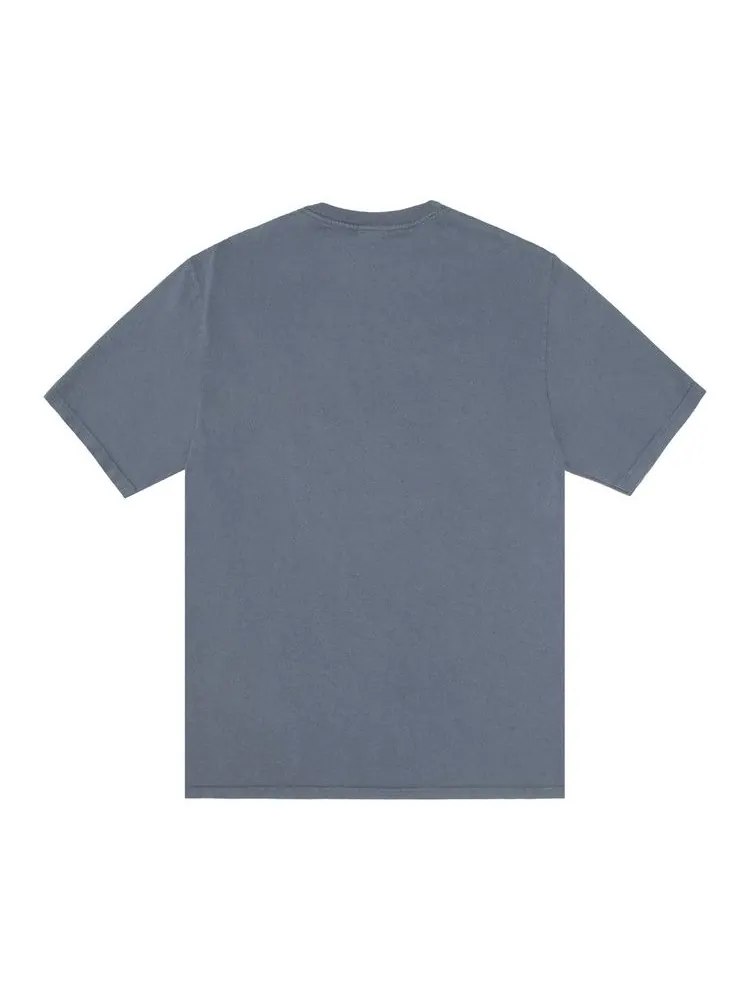 Футболка Stussy Jumbo Tee Pigment Dyed — изображение 2 из 2, темно-синий