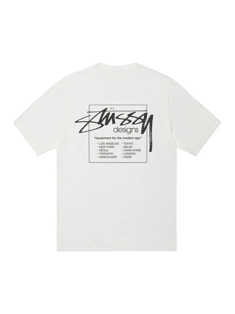 Футболка Stussy Modern Age Tee Pigment Dyed — изображение 2 из 2, прозрачный