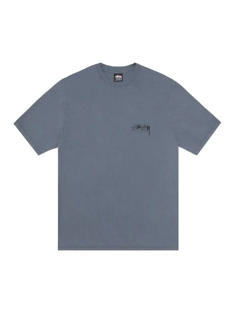 Футболка Stussy Modern Age Tee Pigment Dyed — изображение 1 из 2, темно-синий
