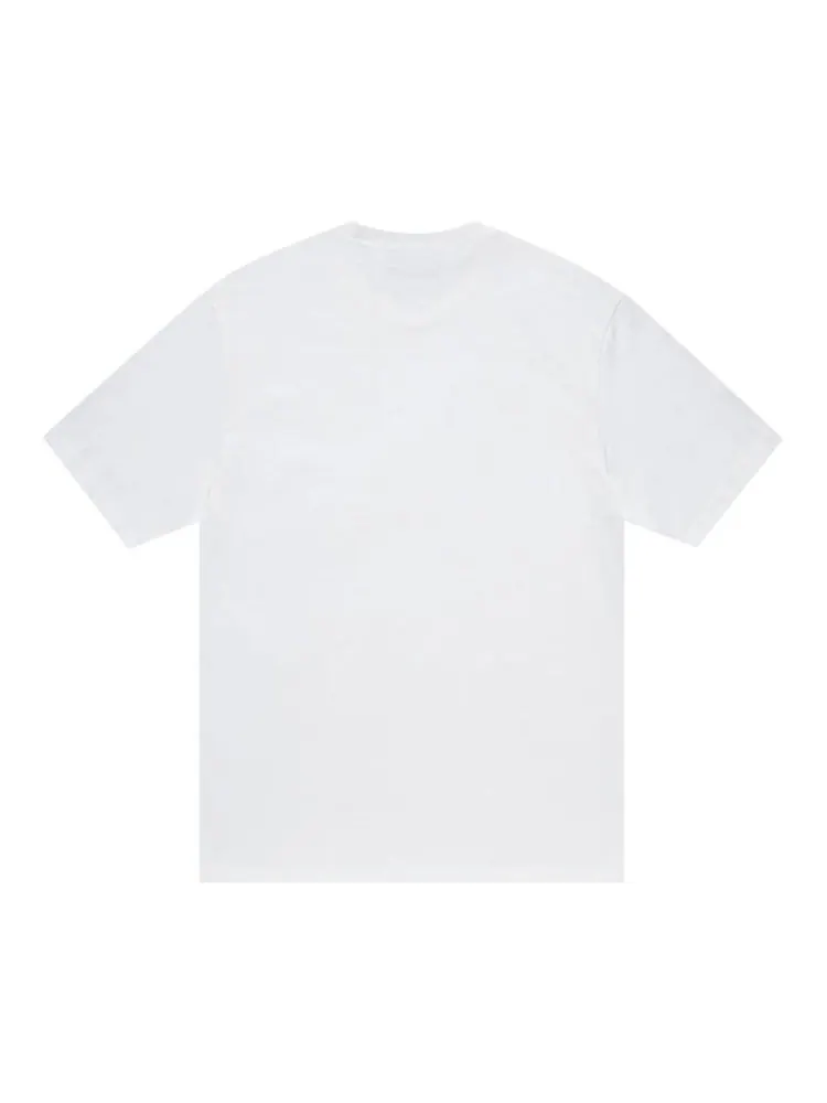 Футболка Stussy Smooth 80 Tee 'White' — изображение 2 из 2, белый