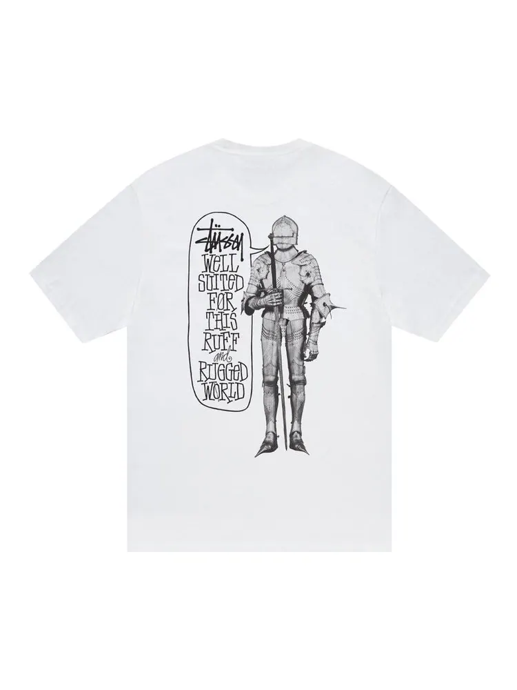 Футболка Stussy Well Suited Tee 'White' — изображение 2 из 2, белый