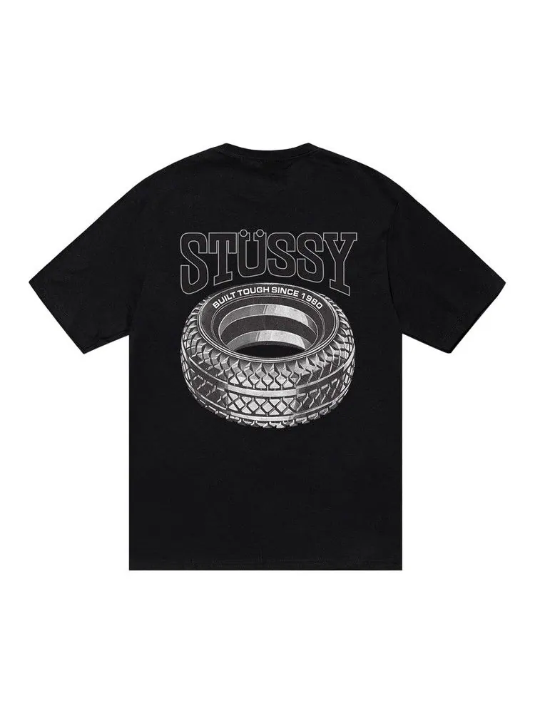 Футболка Stussy Tough Tread Tee — изображение 2 из 2, черный