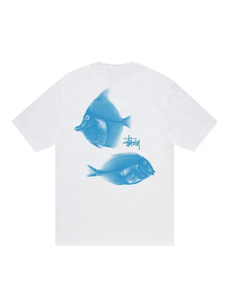 Футболка Stussy X-Ray Fishin Tee — изображение 2 из 2, белый