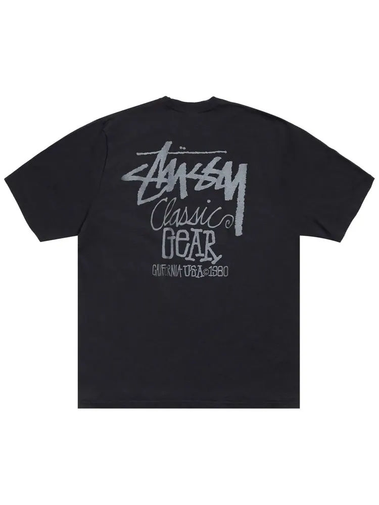 Футболка Stussy Classic Gear — изображение 2 из 2, черный