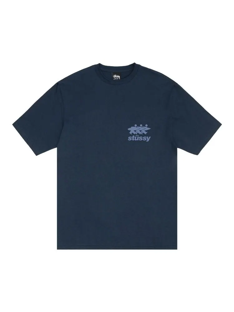 Футболка Stussy Surfwalk Tee — изображение 1 из 2, темно-синий