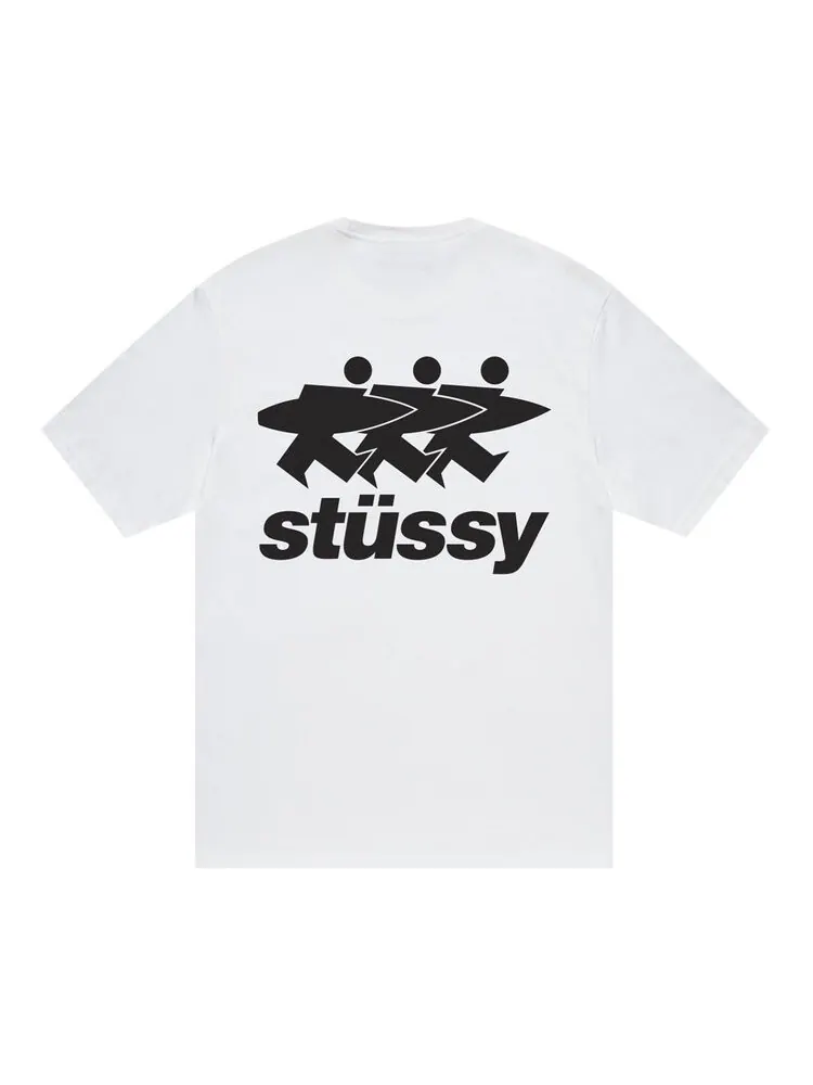 Футболка Stussy Surfwalk Tee — изображение 2 из 2, белый