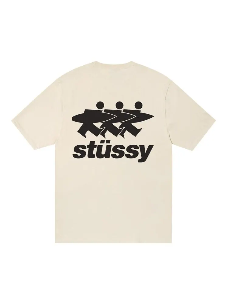 Футболка Stussy Surfwalk Tee — изображение 2 из 2, пудра