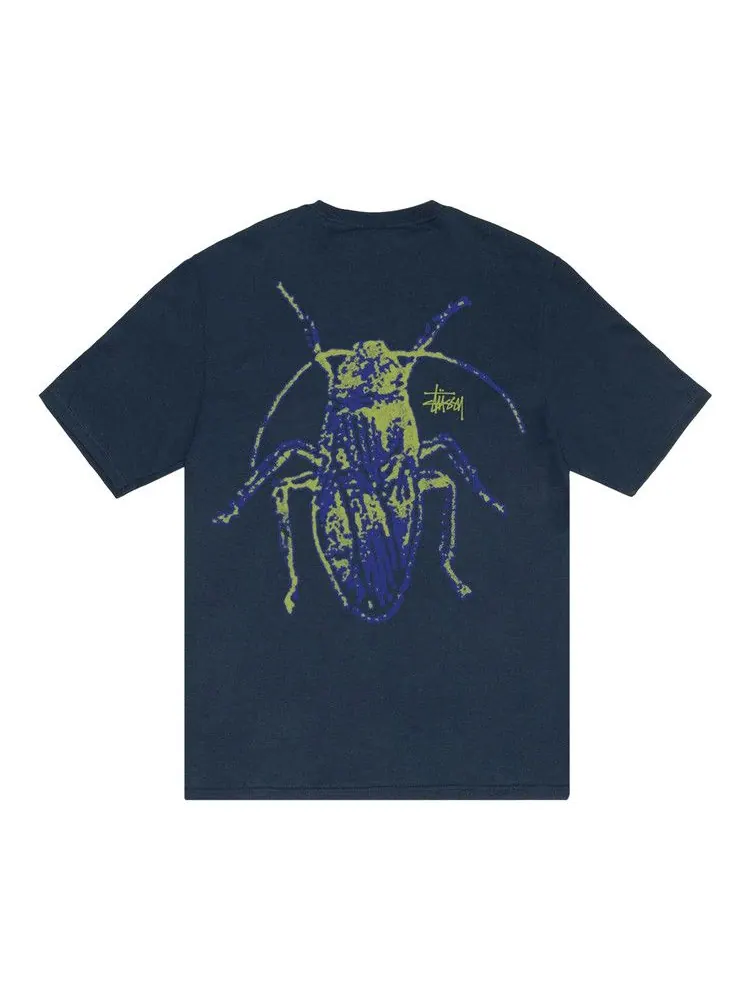 Футболка Stussy Roach Tee — изображение 2 из 2, темно-синий