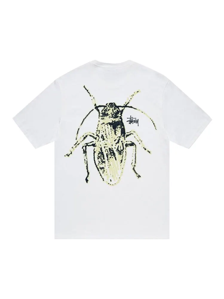 Футболка Stussy Roach Tee 'White' — изображение 2 из 2, белый