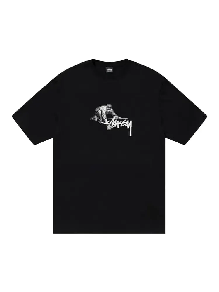 Футболка Stussy Worker Tee — изображение 1 из 1, черный