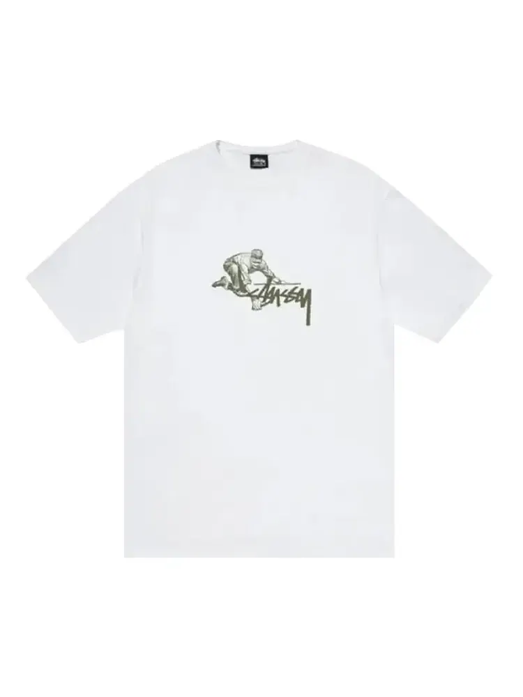 Футболка Stussy Worker Tee — изображение 1 из 1, белый