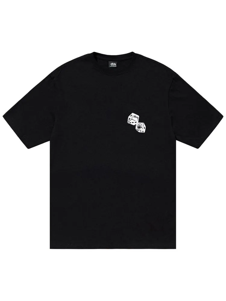 Футболка Stussy Shakers Tee 'Black' — изображение 1 из 2, черный