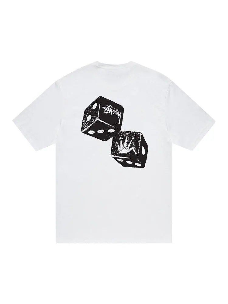 Футболка Stussy Shakers Tee White — изображение 2 из 2, белый