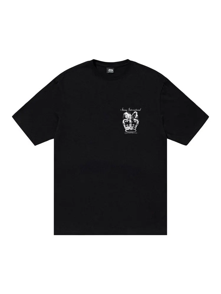 Футболка Stussy Dog Crown Tee — изображение 1 из 2, черный