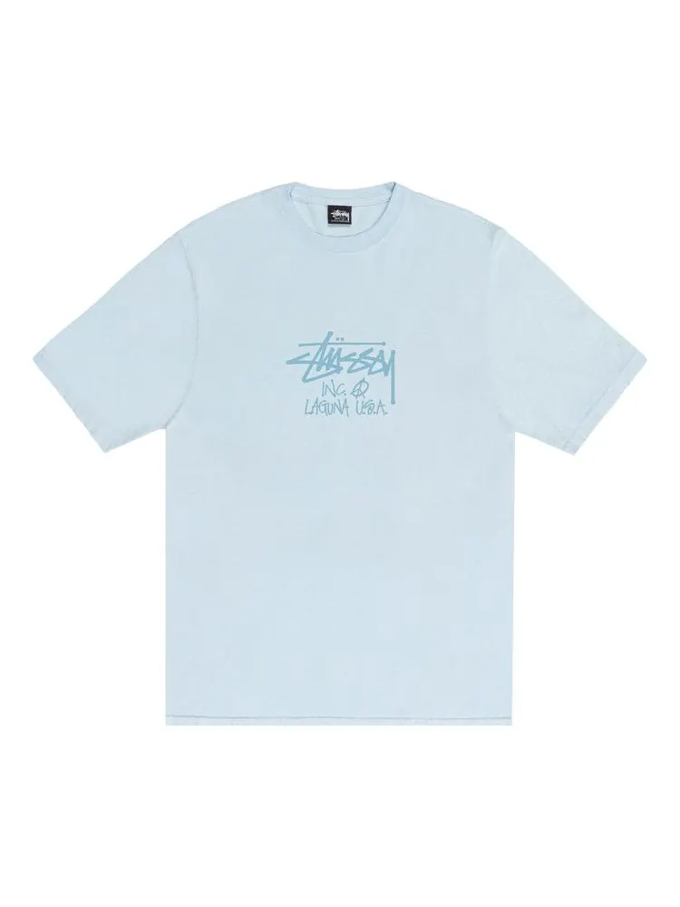 Футболка Stussy Laguna USA Tee Pigment Dyed — изображение 1 из 2, синий
