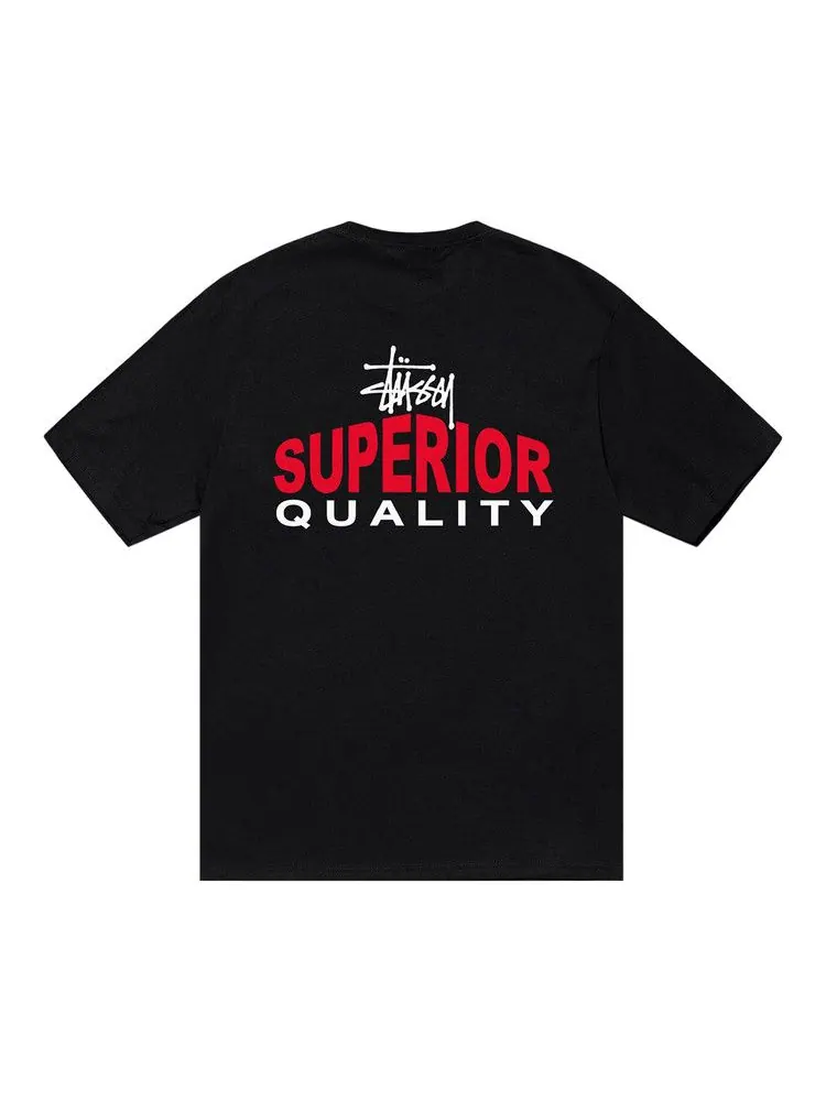 Футболка Stussy Superior Quality Tee — изображение 2 из 2, черный