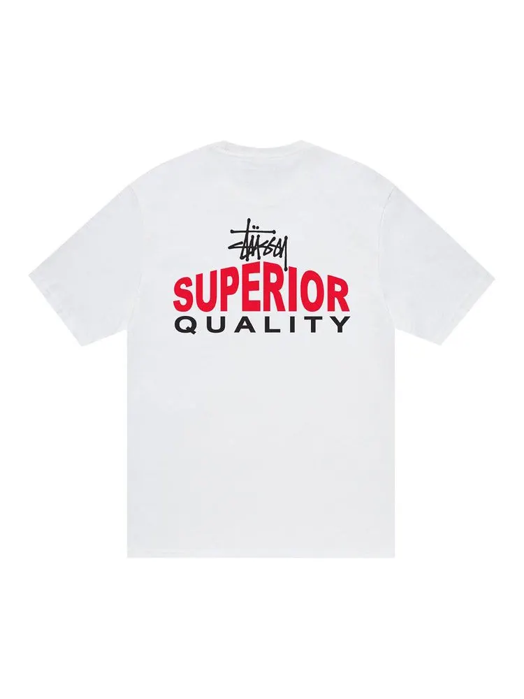 Футболка Stussy Superior Quality Tee — изображение 2 из 2, белый