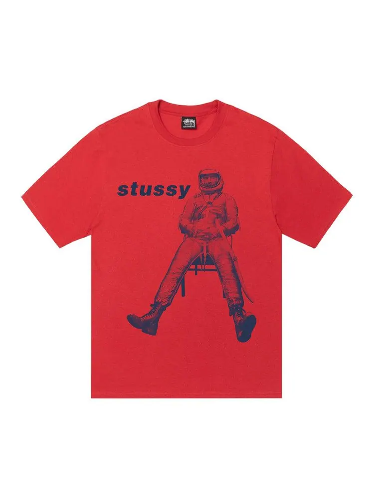 Футболка Stussy Astronaut Tee — изображение 1 из 2, кайенский оранжевый