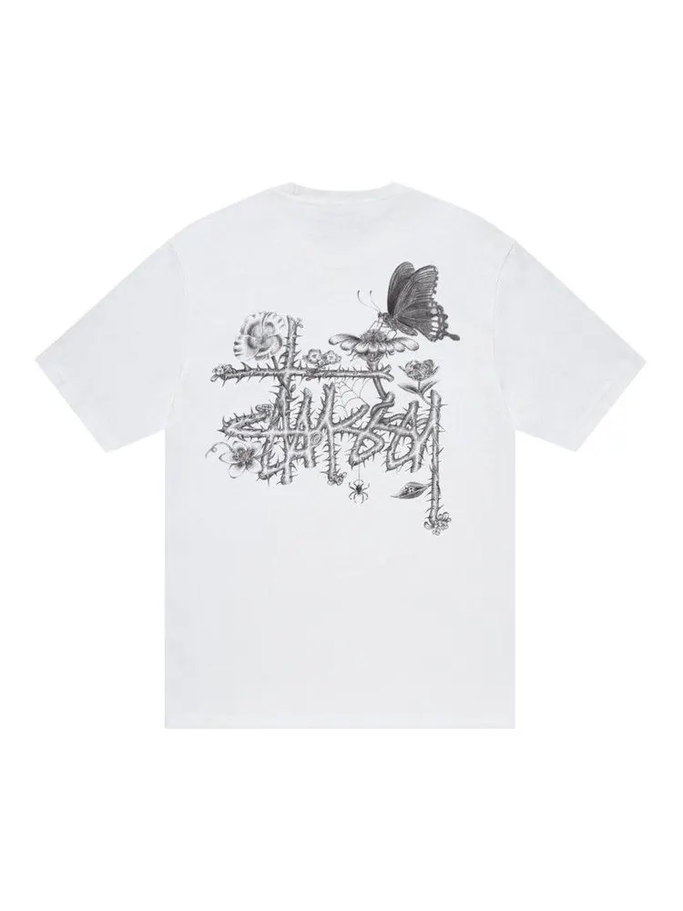 Футболка Stussy In Bloom Tee — изображение 2 из 2, белый