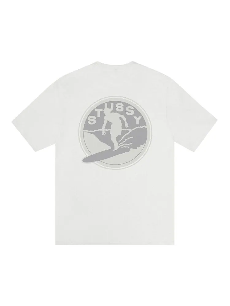 Футболка Stussy Surf Club Tee Pigment Dyed — изображение 2 из 2, прозрачный