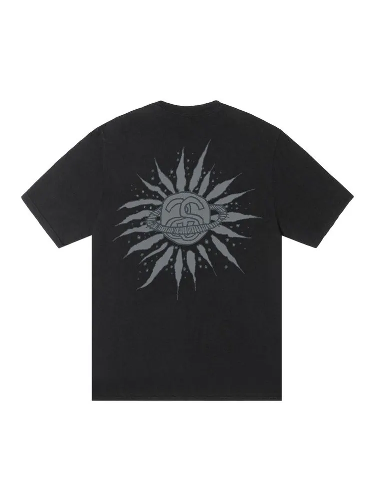Футболка Stussy Look Beyond Tee Pigment Dyed — изображение 2 из 2, черный