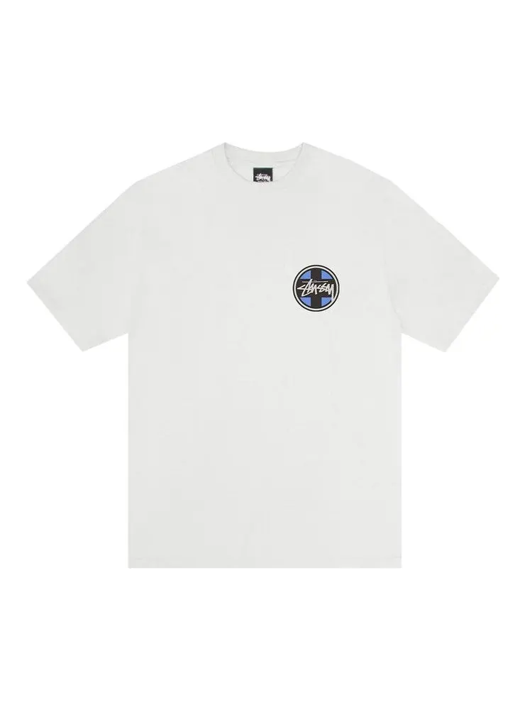 Футболка Stussy Cross Dot Tee Pigment Dyed — изображение 1 из 2, прозрачный