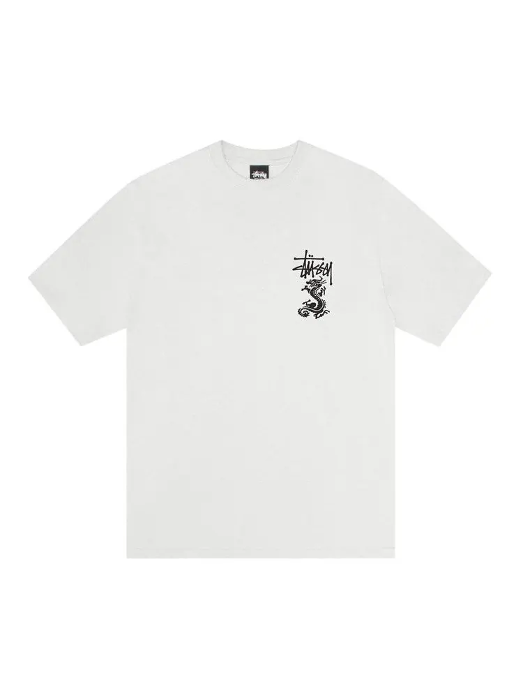 Футболка Stussy Double Dragon Tee Pigment Dyed — изображение 1 из 2, прозрачный
