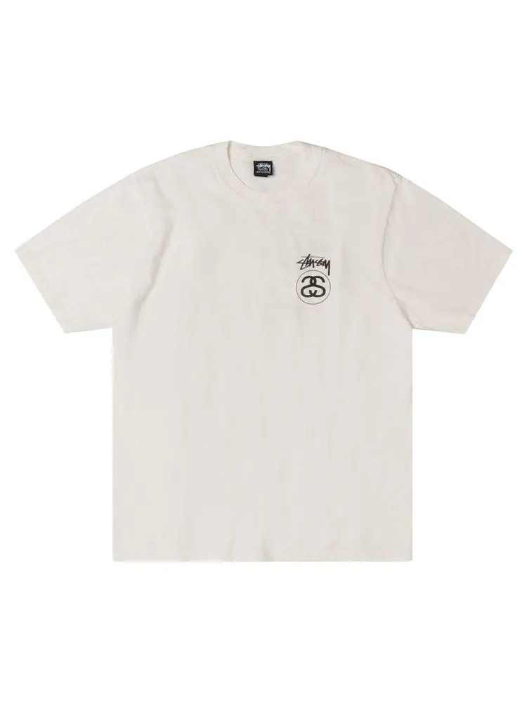 Футболка Stussy Stock Link Tee Pigment Dyed — изображение 1 из 2, прозрачный