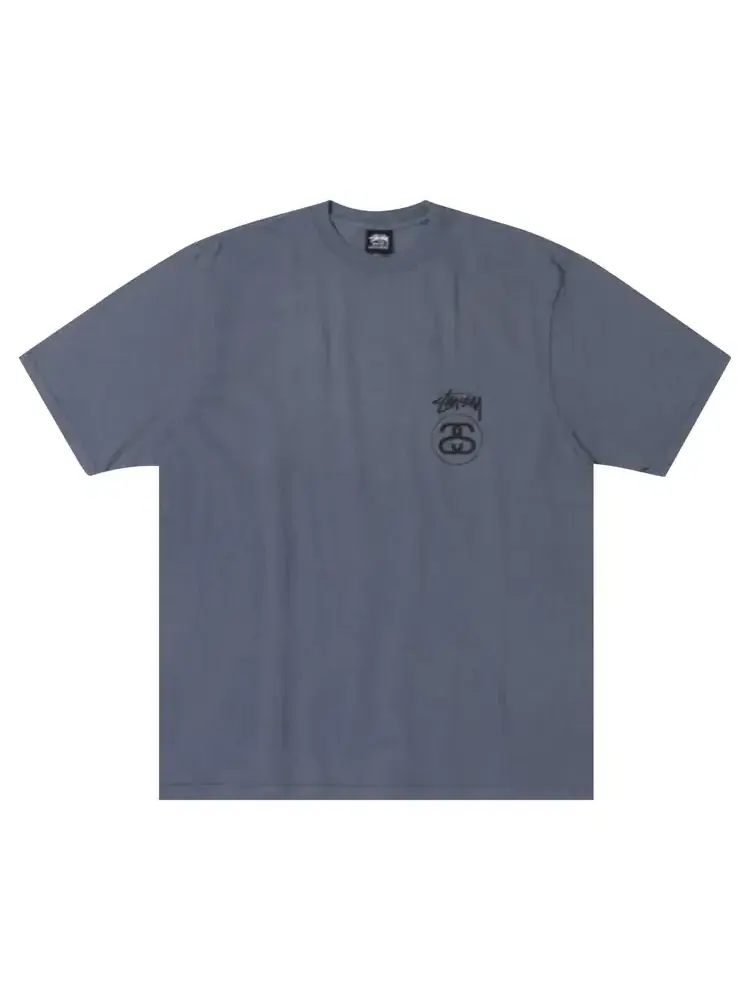 Футболка Stussy Stock Link — изображение 1 из 2, синий